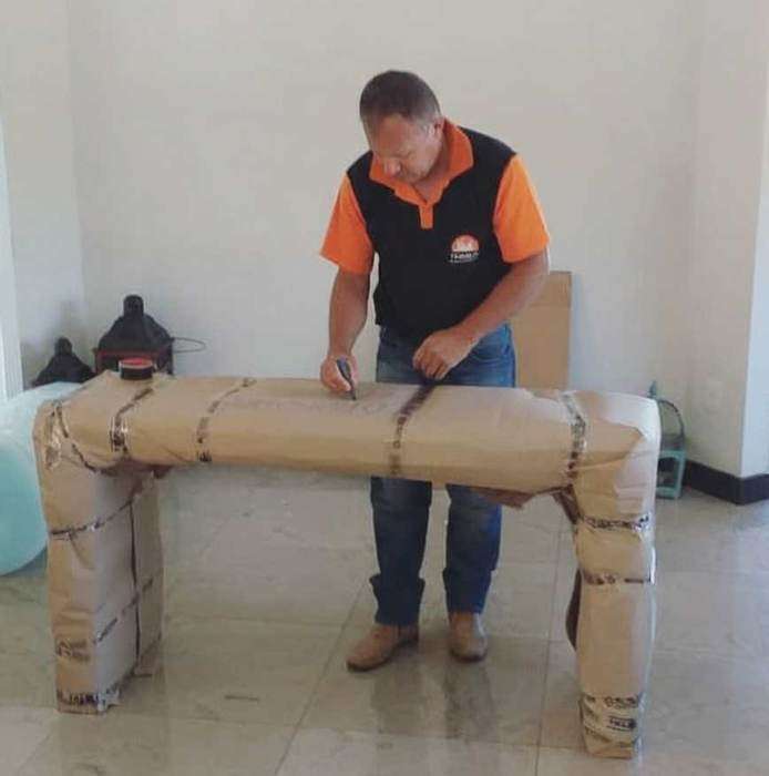 Embalagem Profissional de Móveis